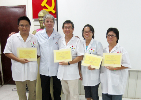 Mars - avril : 3e groupe de l’année : 2e groupe de la Réunion et remise des Certificats.